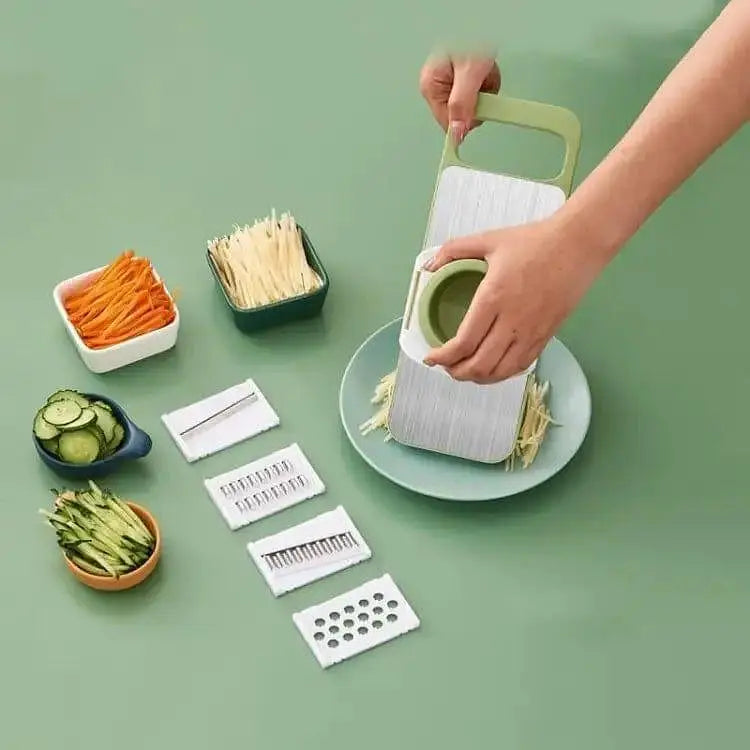 5 in 1 Vegetable Stainless Steel Cutter Slicer