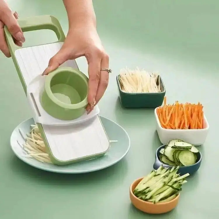 5 in 1 Vegetable Stainless Steel Cutter Slicer